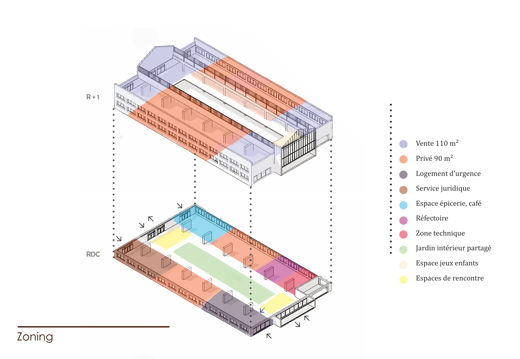 Plan technique — Halle Caoutchouc