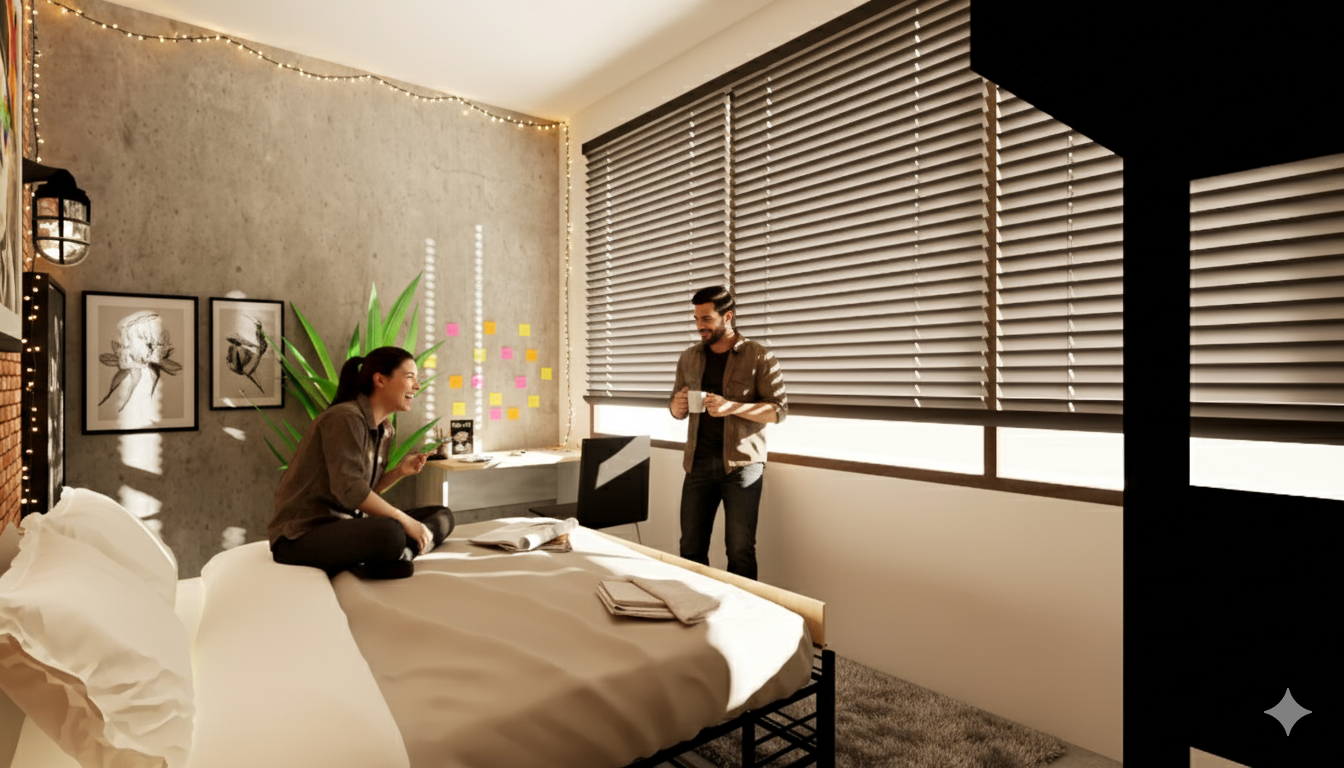 Rendu 3D — logement 90m²